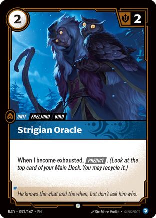 Strigian Oracle (053/167) - Radiance
