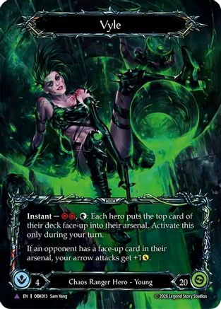 Vyle (Marvel) (OBK013) - Outbreak Cold Foil