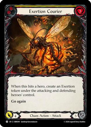Exertion Courier (OBK044) - Outbreak Rainbow Foil