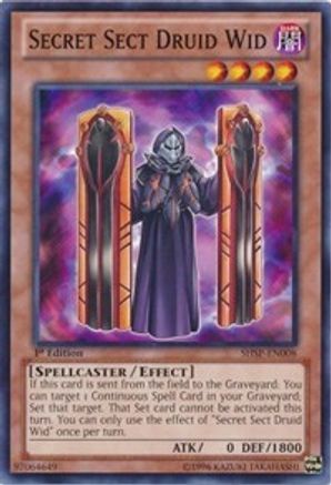 Secret Sect Druid Wid (SHSP-EN008) - Shadow Specters Unlimited