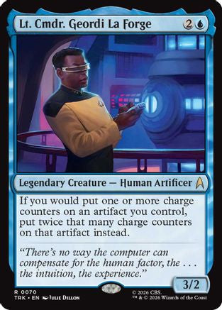 Lt. Cmdr. Geordi La Forge (TRK-070) - Star Trek