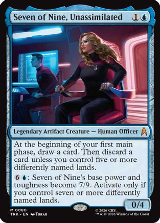 Seven of Nine, Unassimilated (TRK-080) - Star Trek