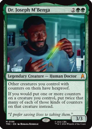 Dr. Joseph M'Benga (TRK-196) - Star Trek Foil