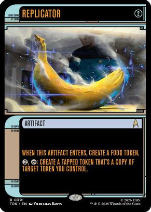 Replicator (Showcase) (TRK-391) - Star Trek Foil