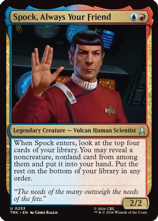 Spock, Always Your Friend (TRK-253) - Star Trek