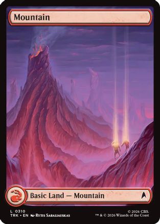 Mountain (0310) (TRK-310) - Star Trek Foil