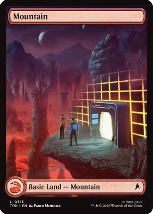 Mountain (0315) (TRK-315) - Star Trek Foil