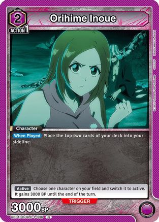 Orihime Inoue (UE01DC/BLC-1-036) - UE10DC Bleach Thousand Year Blood War Advanced Deck Foil