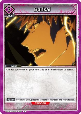 Bankai (UE01DC/BLC-1-066) - UE10DC Bleach Thousand Year Blood War Advanced Deck Foil