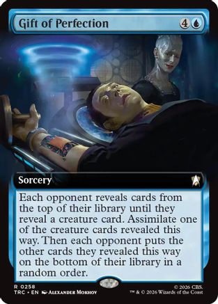 Gift of Perfection (Extended Art) (TRC-258) - Commander: Star Trek