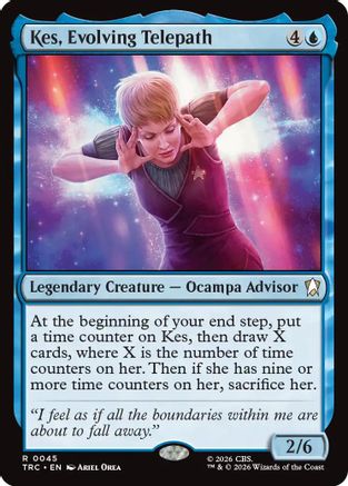 Kes, Evolving Telepath (TRC-045) - Commander: Star Trek
