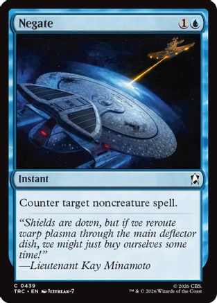 Negate (TRC-439) - Commander: Star Trek