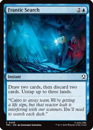 Frantic Search (Surge Foil) (TRC-438) - Commander: Star Trek Foil