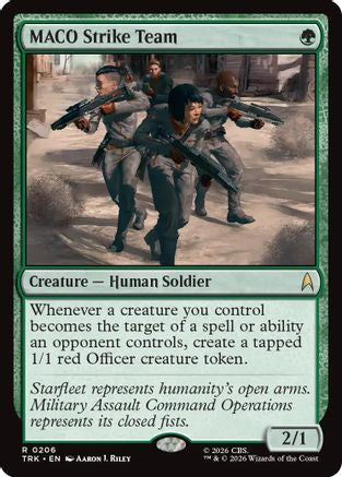 MACO Strike Team (TRK-206) - Star Trek Foil