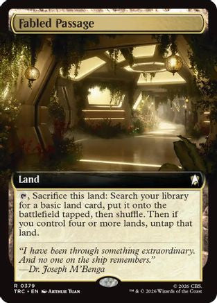 Fabled Passage (Extended Art) (TRC-379) - Commander: Star Trek