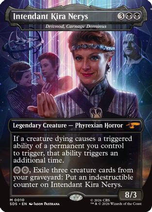 Intendant Kira Nerys - Drivnod, Carnage Dominus (Borderless) (SDS-010) - Star Trek: Stardates Foil