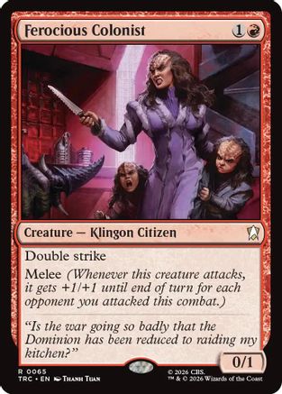 Ferocious Colonist (TRC-065) - Commander: Star Trek