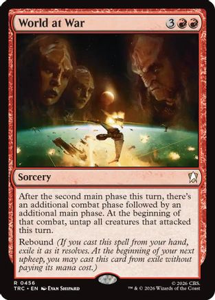 World at War (TRC-456) - Commander: Star Trek
