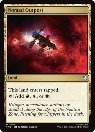 Nomad Outpost (TRC-544) - Commander: Star Trek