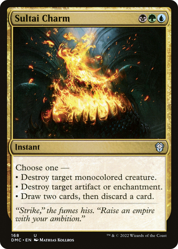 Sultai Charm [Dominaria United Commander]
