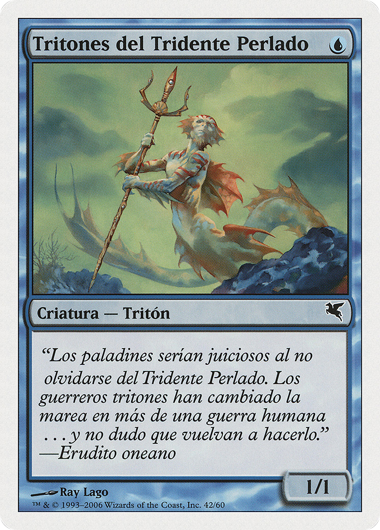 Merfolk of the Pearl Trident (French) - 