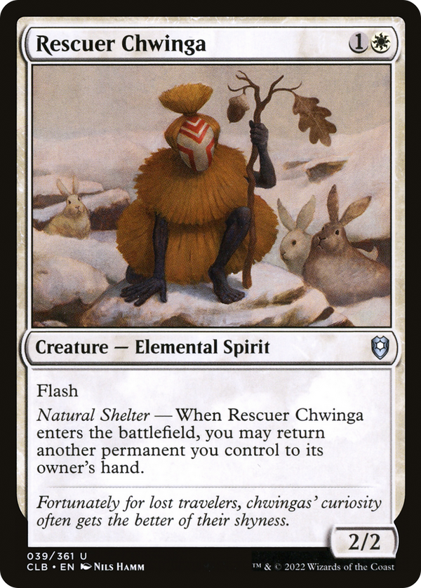 Rescuer Chwinga [Commander Legends: Battle for Baldur's Gate]