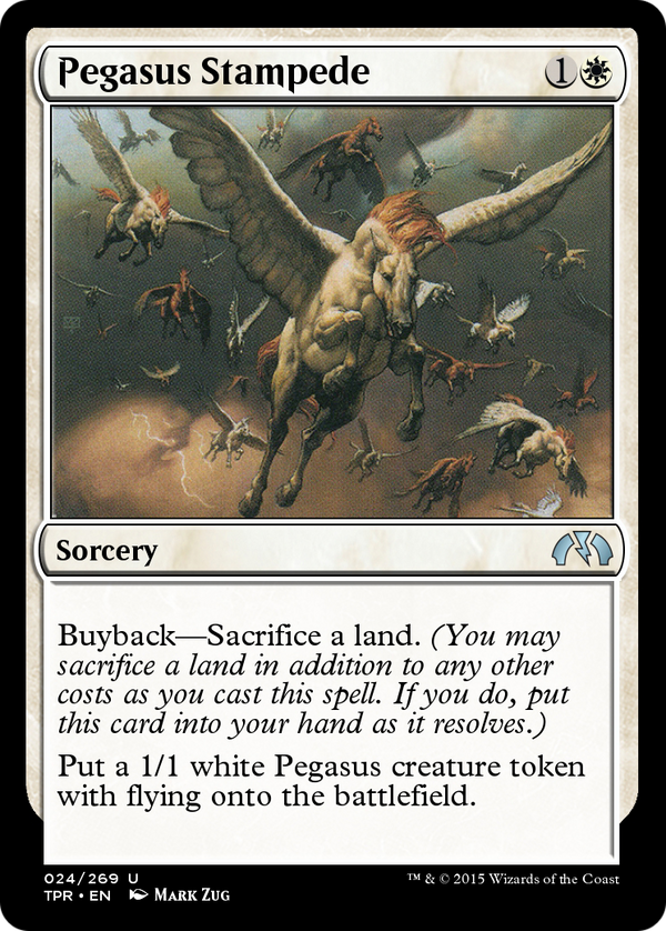 Pegasus Stampede (TPR-024) - Tempest Remastered Foil