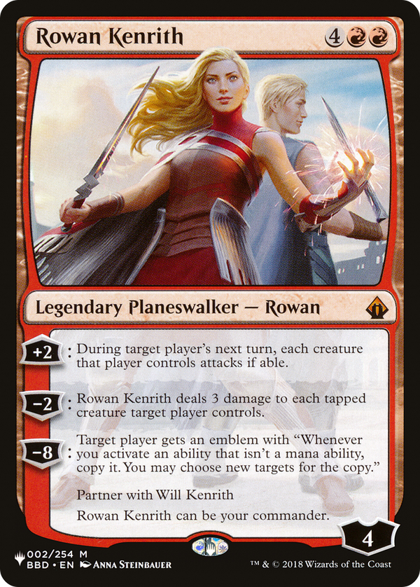 Rowan Kenrith [The List]