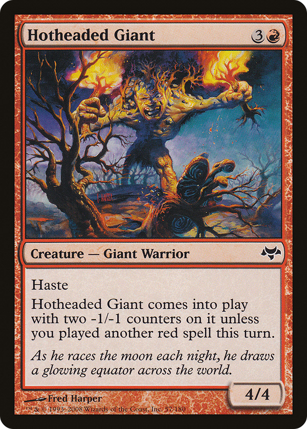 Hotheaded Giant [Eventide]