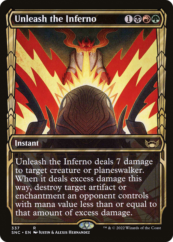 Unleash the Inferno (Showcase Golden Age) [Streets of New Capenna]