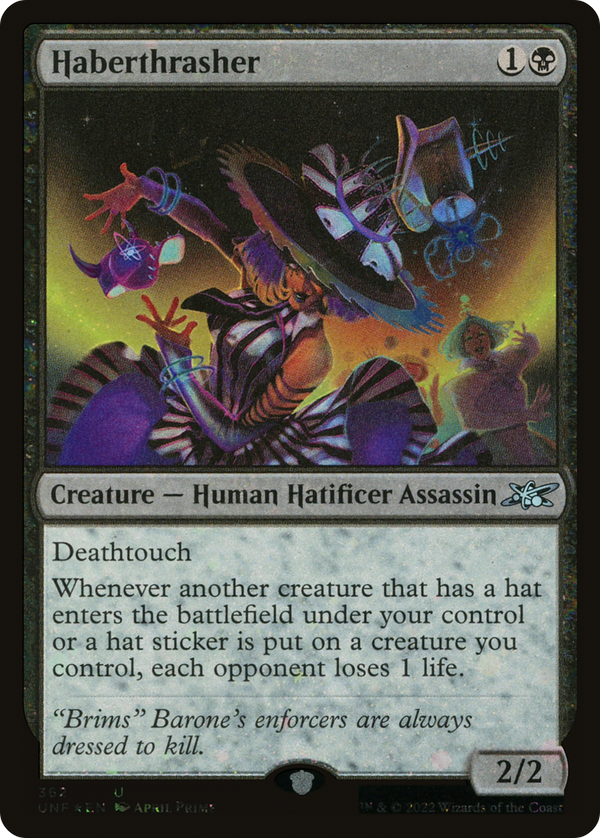 Haberthrasher (Galaxy Foil) [Unfinity]