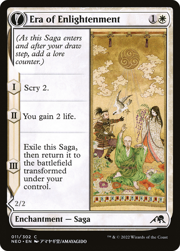 Era of Enlightenment // Hand of Enlightenment [Kamigawa: Neon Dynasty]