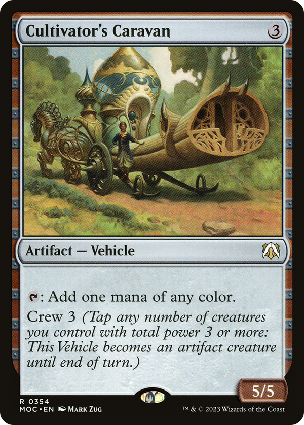 Cultivator's Caravan [March of the Machine Commander]