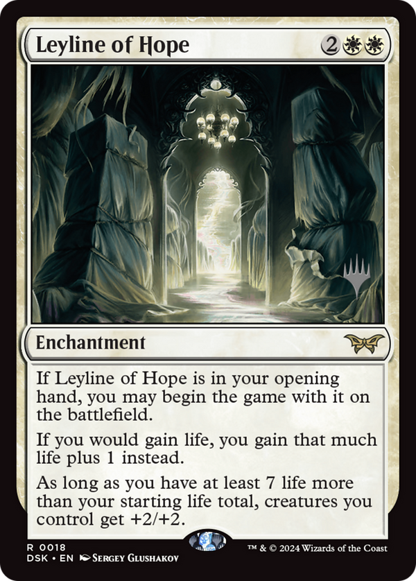 Leyline of Hope (Promo Pack) [Duskmourn: House of Horror Promos]