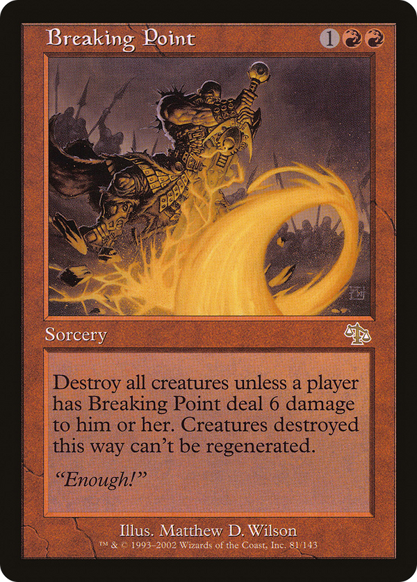 Breaking Point [Judgment]