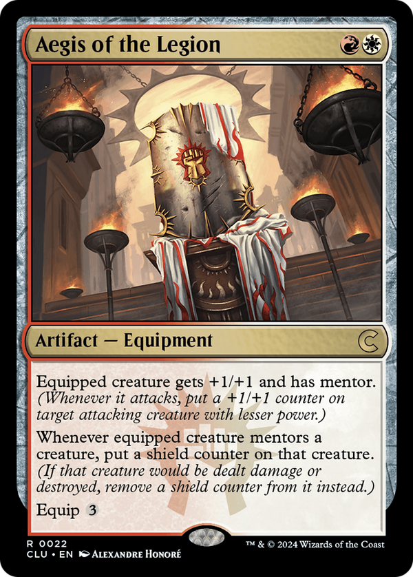 Aegis of the Legion [Ravnica: Clue Edition]