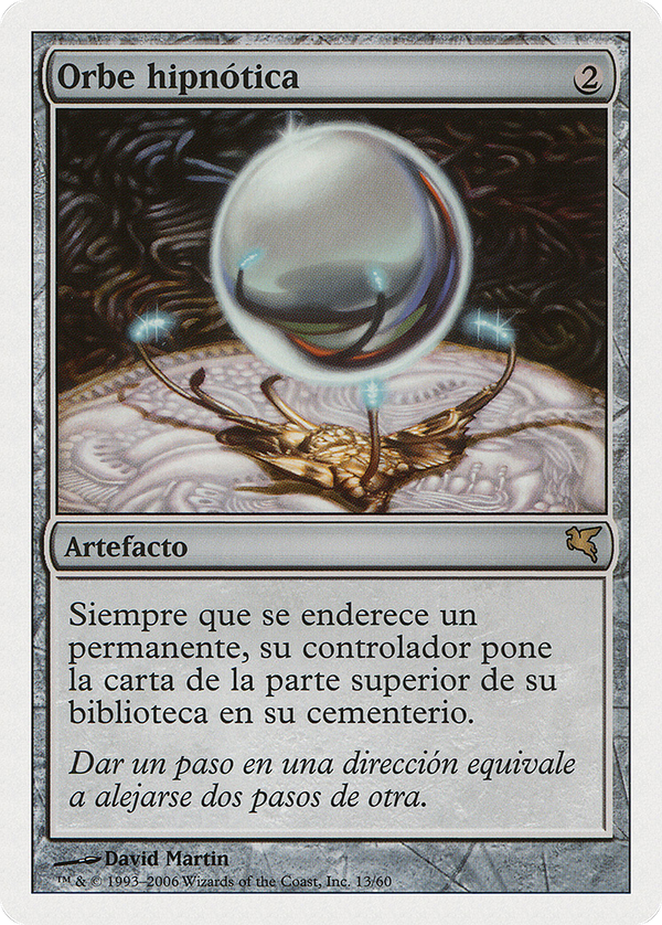 Mesmeric Orb (Italian)- "Globo Mesmerico" (PSAL-H13) - Salvat 2005