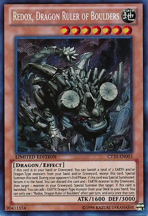 Redox, Dragon Ruler of Boulders (CT10-EN003) - 2013 Collectors Tins Limited