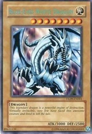 Blue-Eyes White Dragon (Blue) (DL09-EN001) - Duelist League Promo Unlimited