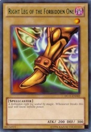 Right Leg of the Forbidden One (Purple) (DL11-EN002) - Duelist League Promo Unlimited