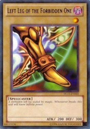 Left Leg of the Forbidden One (Red) (DL11-EN003) - Duelist League Promo Unlimited