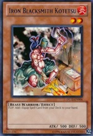 Iron Blacksmith Kotetsu (Red) (DL12-EN006) - Duelist League Promo Unlimited
