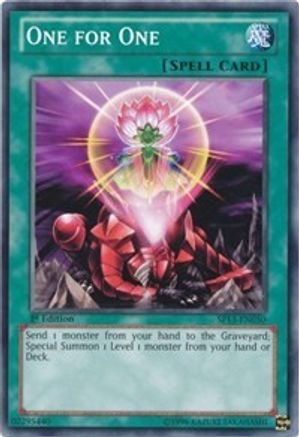 One for One (SP13-EN050) - Star Pack 2013 1st Edition