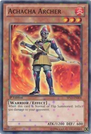 Achacha Archer (Starfoil) (SP13-EN004) - Star Pack 2013 1st Edition