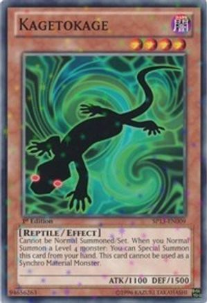 Kagetokage (Starfoil) (SP13-EN009) - Star Pack 2013 Unlimited