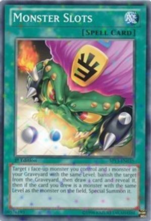 Monster Slots (Starfoil) (SP13-EN035) - Star Pack 2013 1st Edition