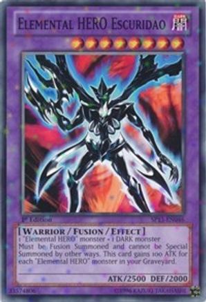 Elemental HERO Escuridao (Starfoil) (SP13-EN046) - Star Pack 2013 Unlimited