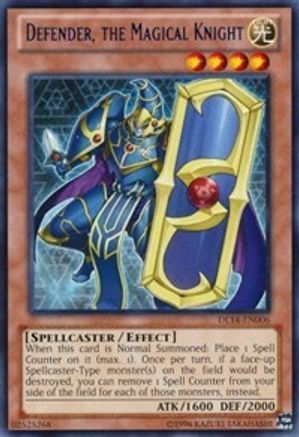 Defender, the Magical Knight (Red) (DL14-EN006) - Duelist League Promo Unlimited