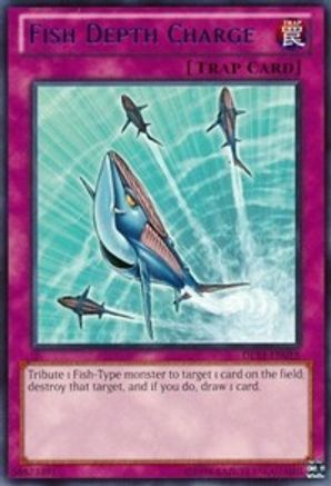 Fish Depth Charge (Red) (DL14-EN018) - Duelist League Promo Unlimited