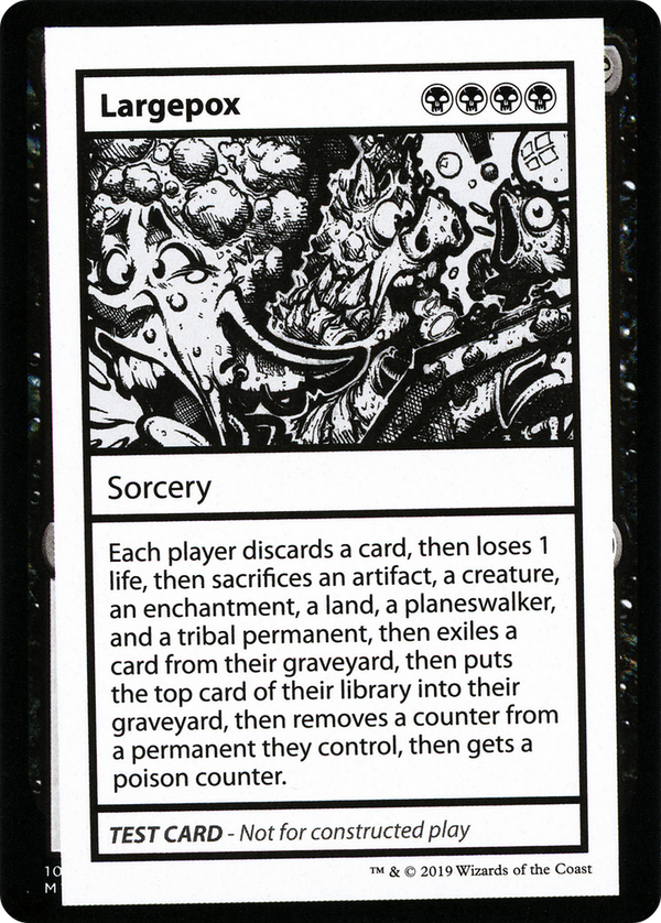Largepox (2021 Edition) [Mystery Booster Playtest Cards]